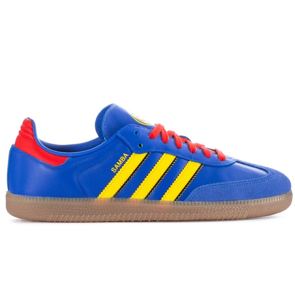 💙💛 ADIDAS SAMBA CLUB AMERICA BLUE YELLOW 💙💛 - Picture 2 of 5
